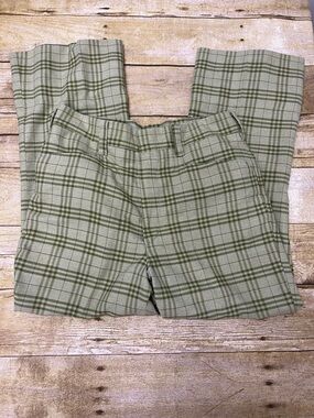Vintage Levi's Sta-Prest Slacks plaid print size 26